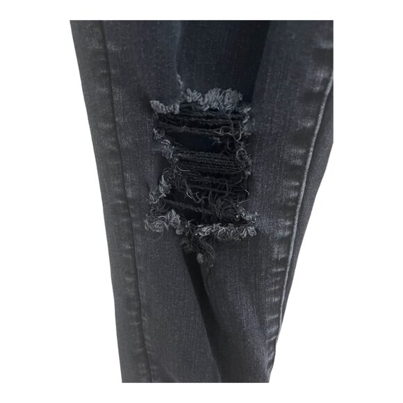 American Eagle Curvy High-Rise Ripped Jegging Jeans Size 2 | Length 27 - Picture 7 of 9